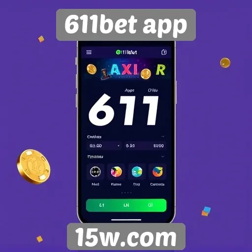 Interface intuitiva do 611bet app atrai novos usuários